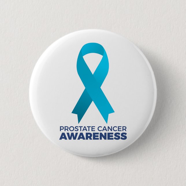 Prostate Cancer Awareness 6 Cm Round Badge (Front)