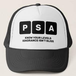 Prostate Cancer Awareness PSA Trucker Hat