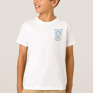 Prostate Cancer Awareness Ribbon Angel Custom Tee