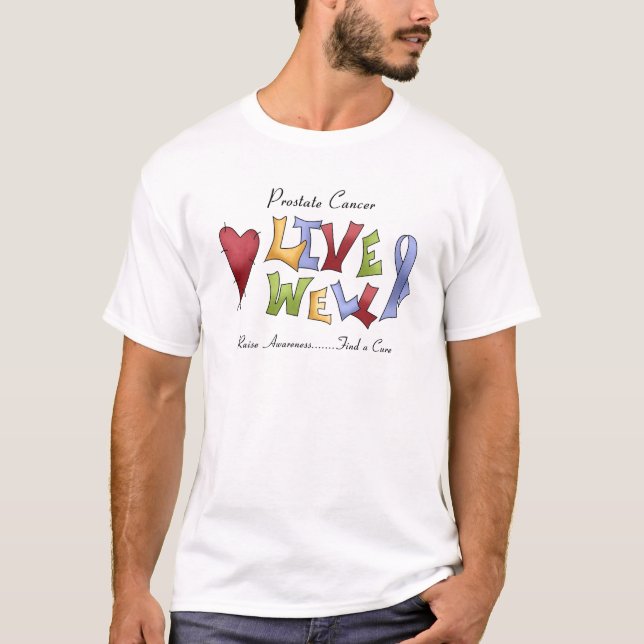 Prostate Cancer Awareness T-Shirt (Front)