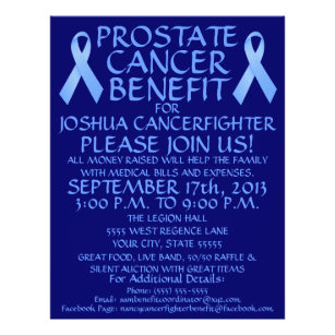 Prostate Cancer Benefit Flyer