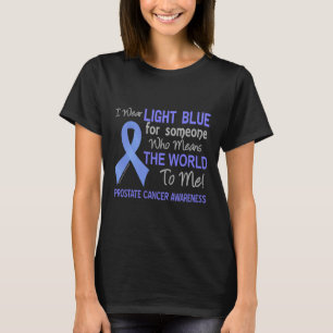 Prostate Cancer For Someone Who Means World To Me T-Shirt