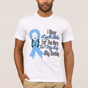 Prostate Cancer Ribbon Hero My Daddy T-Shirt