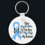 Prostate Cancer Ribbon Hero My Husband Key Ring<br><div class="desc">Ideal for awareness events such as Prostate Cancer Awareness Month,  Prostate Cancer awareness walks or anytime to  promote awareness for Prostate Cancer.</div>