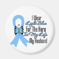 Prostate Cancer Ribbon Hero My Husband