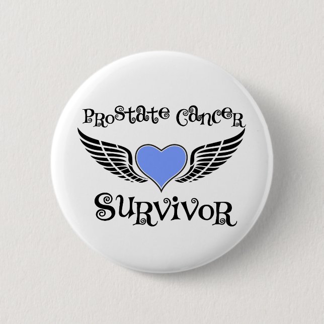 Prostate Cancer Survivor 6 Cm Round Badge (Front)