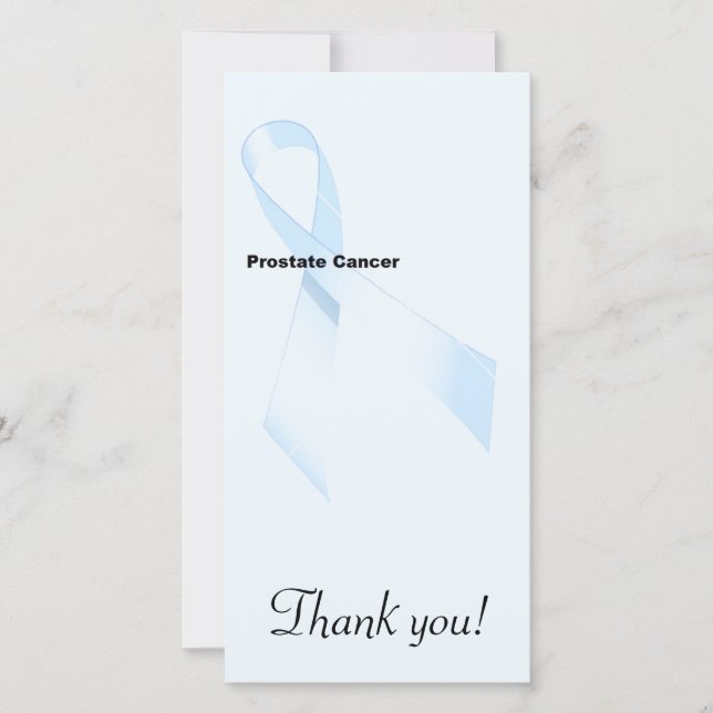 Prostate Cancer Thank You Card (Front)