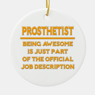 Prosthetist .. Official Job Description Ceramic Tree Decoration