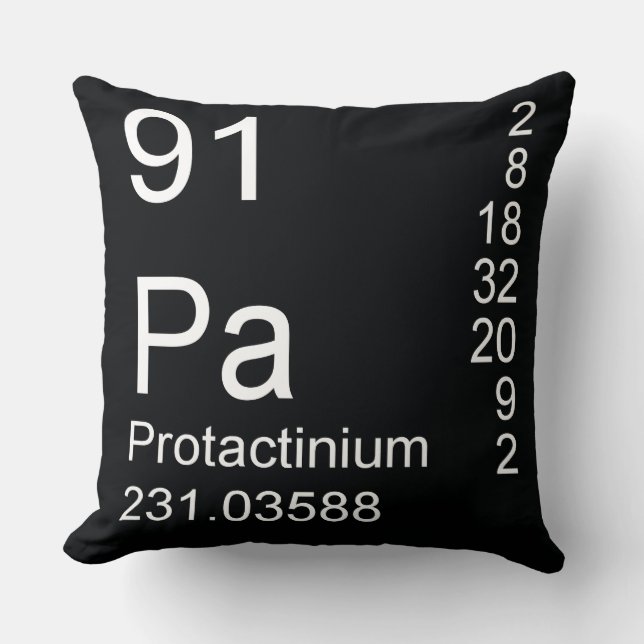 Protactinium Cushion (Front)