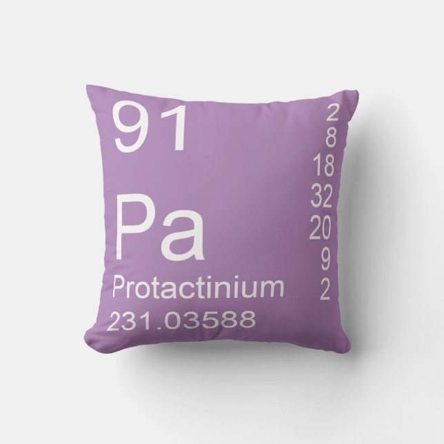 Protactinium Cushion (Front)