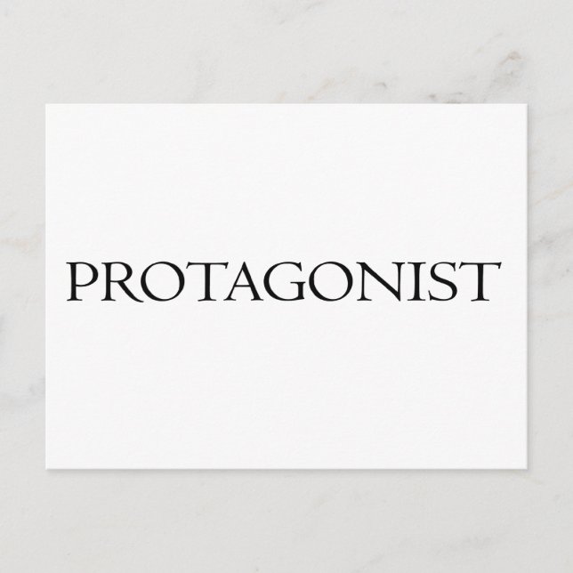 Protagonist Postcard (Front)