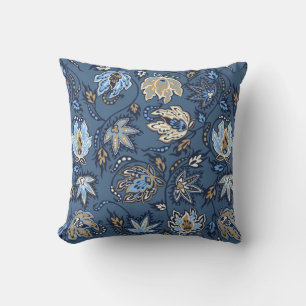 Protea Batik Tropical Flower Square Pillows