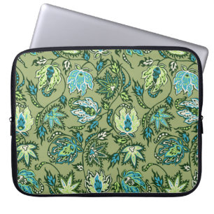 Protea Batik Tropical Neoprene Wetsuit Laptop Sleeve