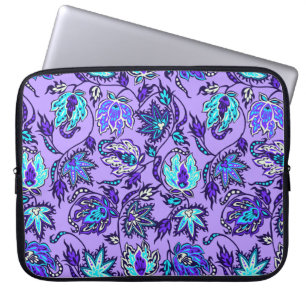 Protea Batik Tropical Neoprene Wetsuit Laptop Sleeve