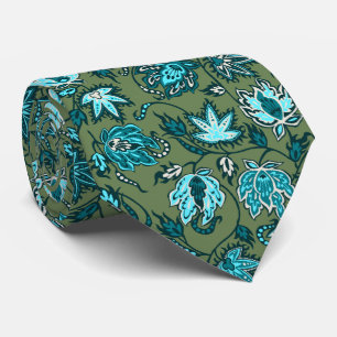 Protea Batik Tropical Two-sided Printed Tie