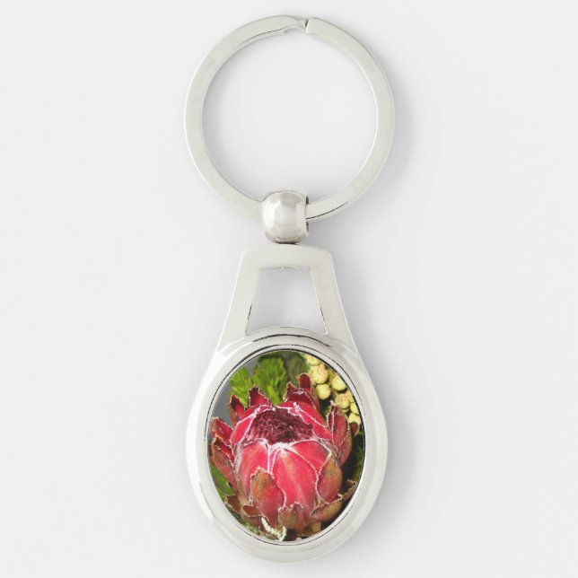 Protea Bouquet Key Ring (Front)