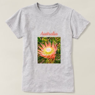 Protea flower Australian travel print T-Shirt