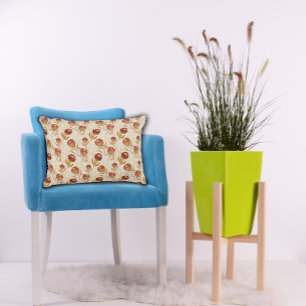 Protea Flower Desert Floral pink Pattern  Decorative Cushion