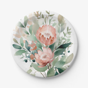 Protea Paper Plates