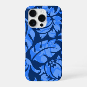 Protea Pareau Hawaiian Tropical Floral Blue iPhone 16 Pro Case