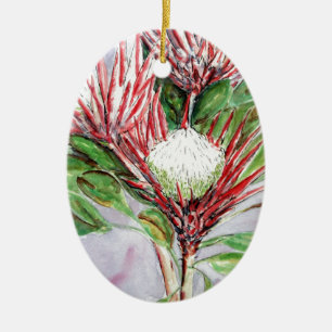 Proteas Ceramic Tree Decoration