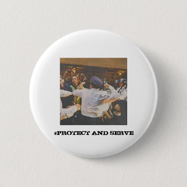 #PROTECT AND SERVE PIN (Front)