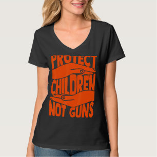 Protect Children Not Guns Enough End Gun Violence T-Shirt