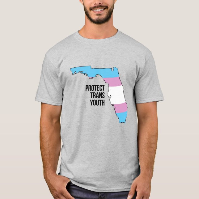 Protect Florida Trans Youth T-Shirt (Front)