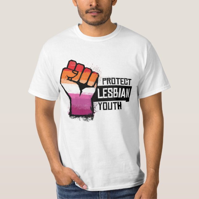 Protect Lesbian Youth T-Shirt (Front)