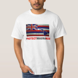 Protect Mauna Kea - Hawaii State Flag T-Shirt