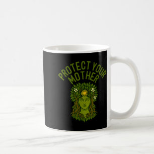 Protect mother earth day nature lover coffee mug