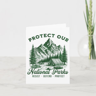 Protect National Parks Card