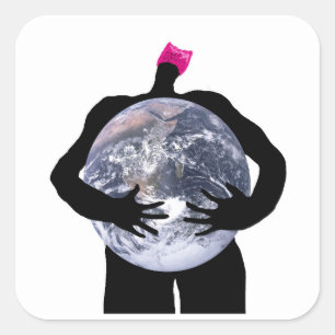 Protect Our Earth Square Sticker