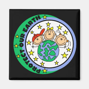 Protect Our Earth Tshirts and Gifts Magnet