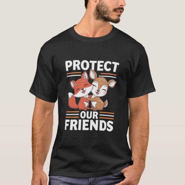 Protect Our Friends T-Shirt (Front)