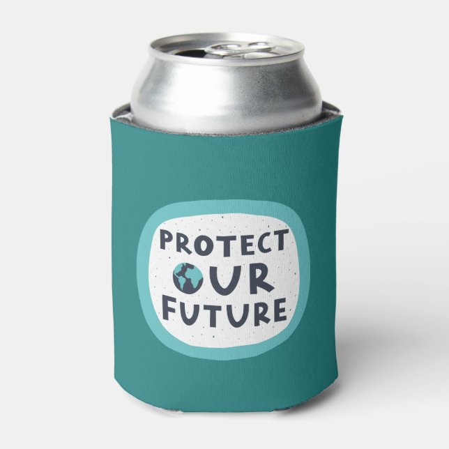 Protect Our Future Can Cooler (Can Front)