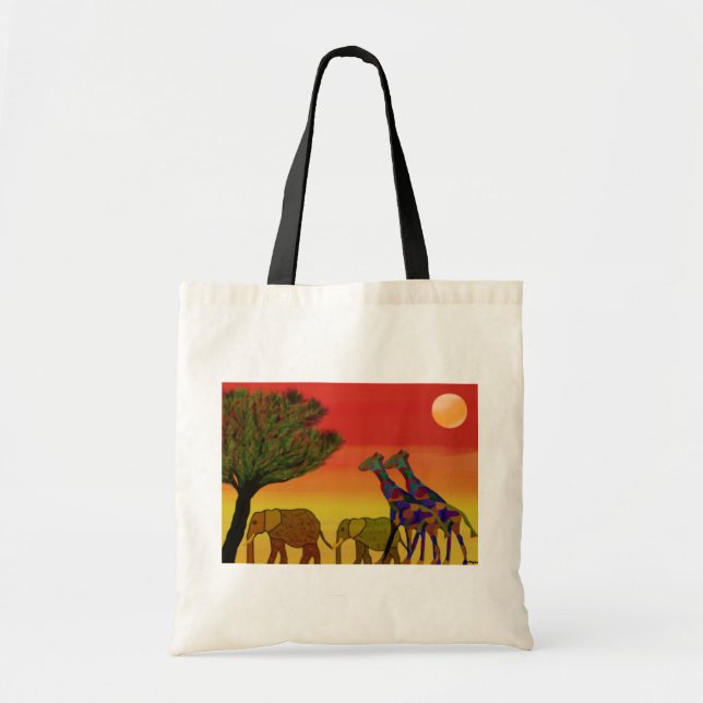Protect our habitat Organic Grocery Tote Bag (Front)