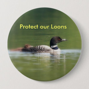 Protect our Loons Button