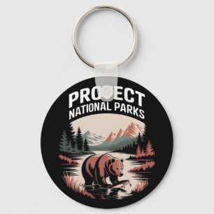 Protect Our National Parks Key Ring