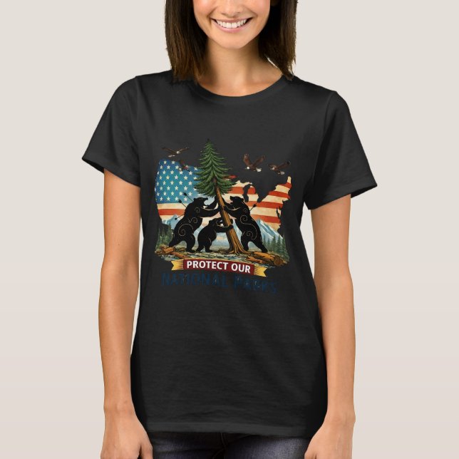 Protect Our National Parks T-Shirt (Front)