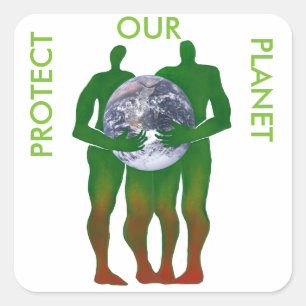 Protect Our Planet stickers