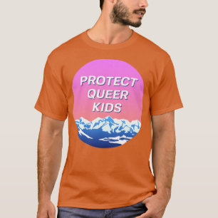 Protect Queer Kids LGBT Landscape 1 T-Shirt