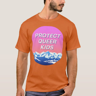 Protect Queer Kids LGBT Landscape 1 T-Shirt