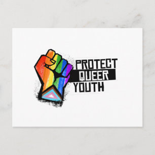 Protect Queer Youth Postcard