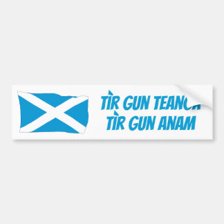 Protect Scots Gaelic Bumper Sticker