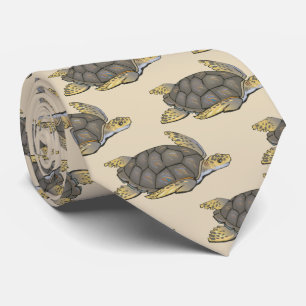 Protect Sea Turtles Ocean Habitats Endangered Tie