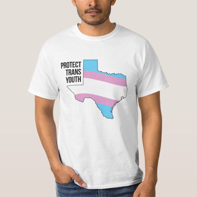 Protect Texas Trans Youth T-Shirt (Front)
