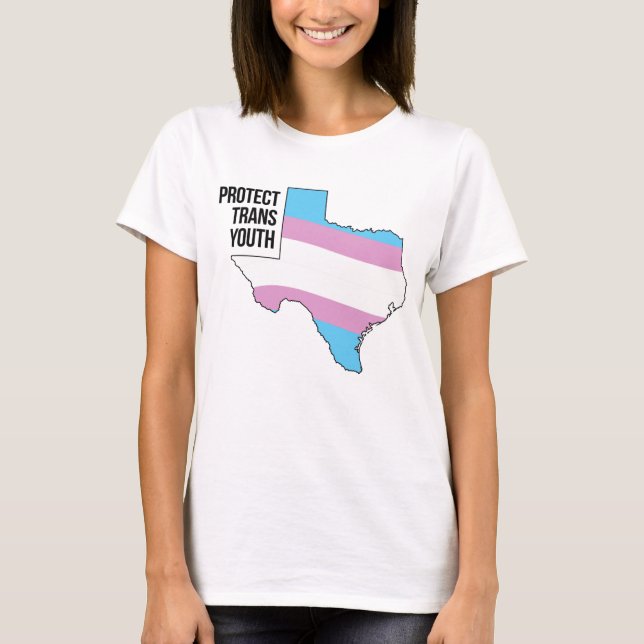 Protect Texas Trans Youth T-Shirt (Front)