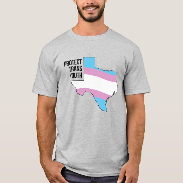 Protect Texas Trans Youth T-Shirt (Front)