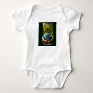Protect the Earth For Me Baby Bodysuit